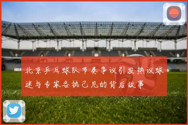 北京乒乓球队节奏争议引发热议球迷与专家各执己见的背后故事